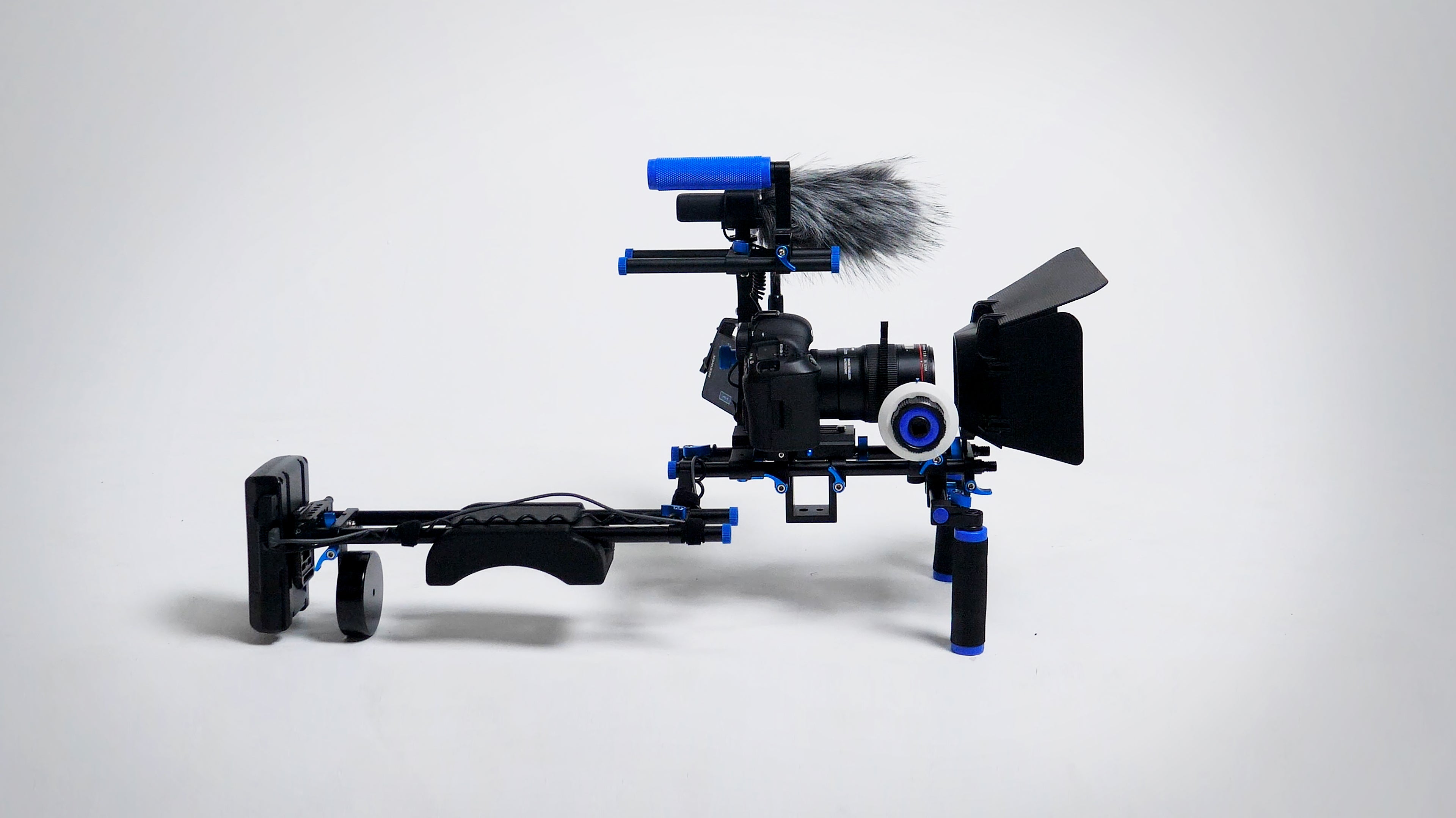 Neewer SR101 : Kit d'Épaule Professionnel pour Tournage - Polyvalence Ergonomique, Précision de Prise de Vue et Installation Facile pour Appareils Photo et Caméscopes