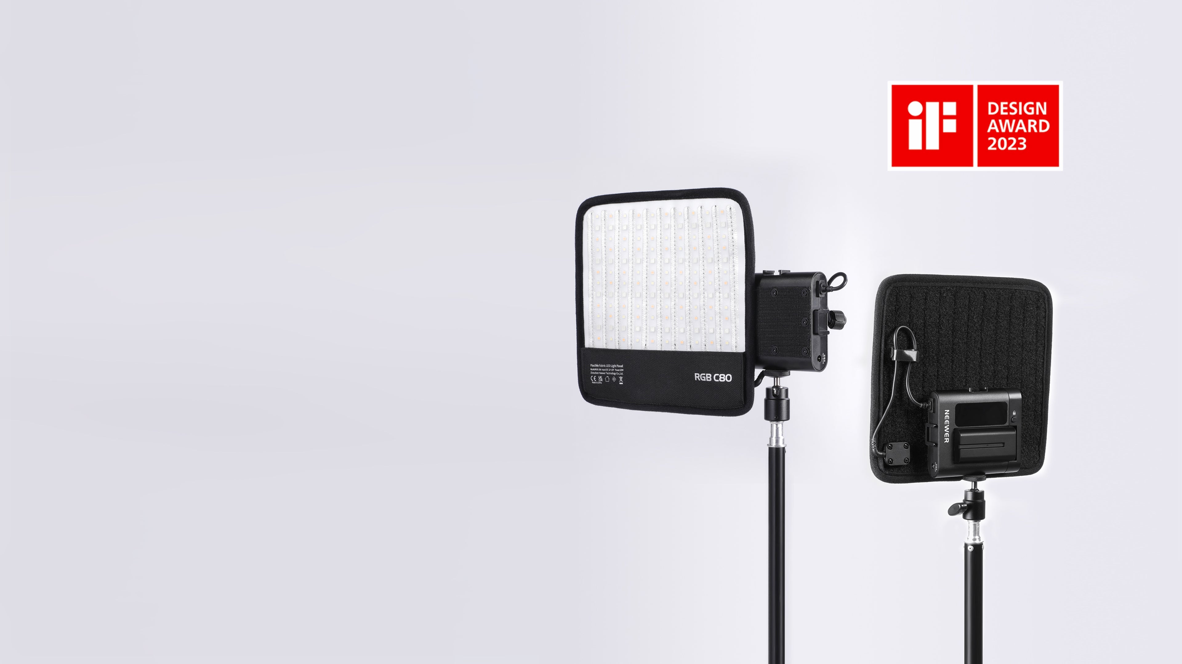 NEEWER RGB C80 Panneau LED:Votre éclairage LED Polyvalente pour une Créativité Illimitée