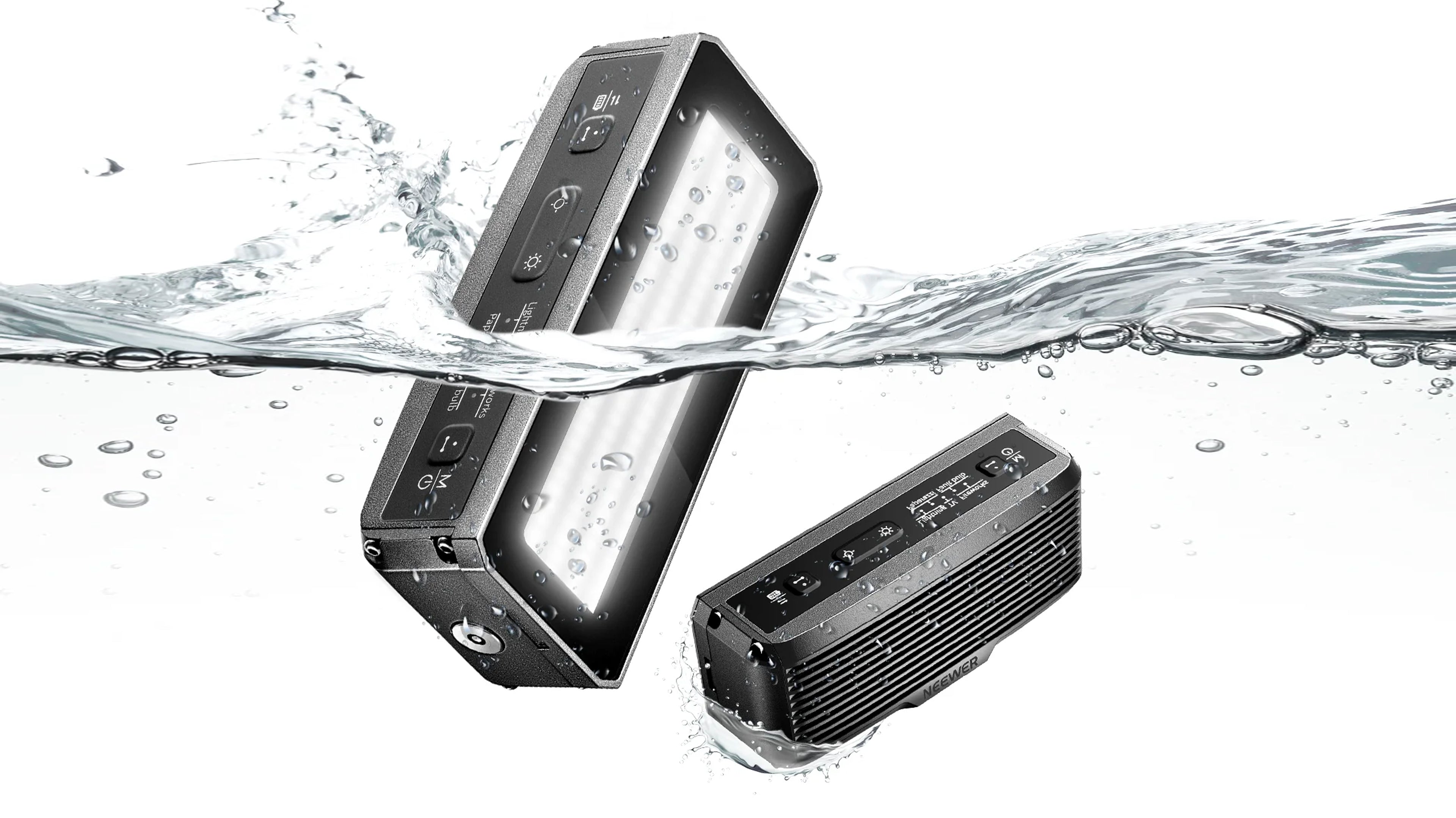 NEEWER WP12 Lumière LED étanche : La Lumière LED Polyvalente pour Des Créations Visuelles Sans Limite"