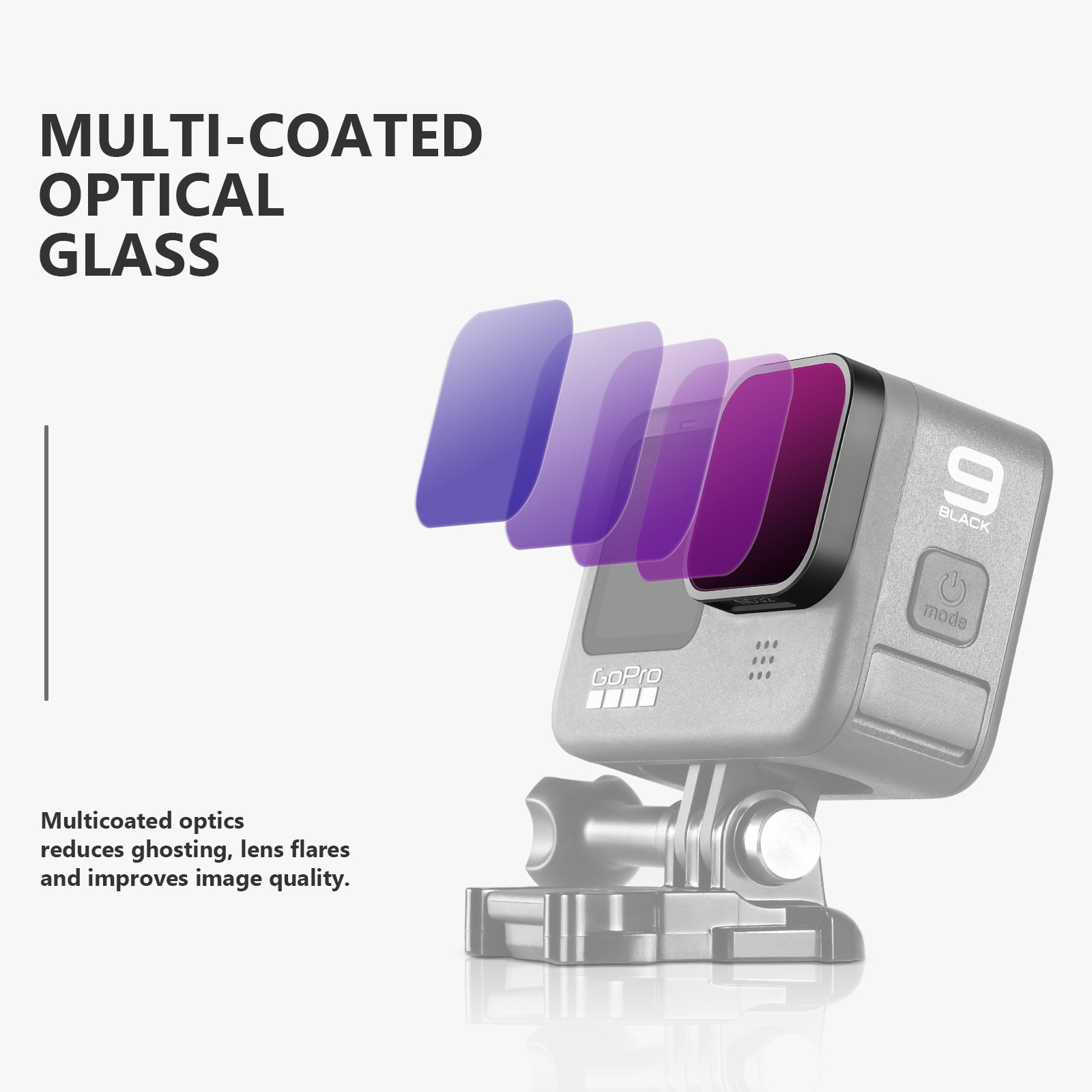 Neewer 4 Packs Lens Filter ND Filter Kit