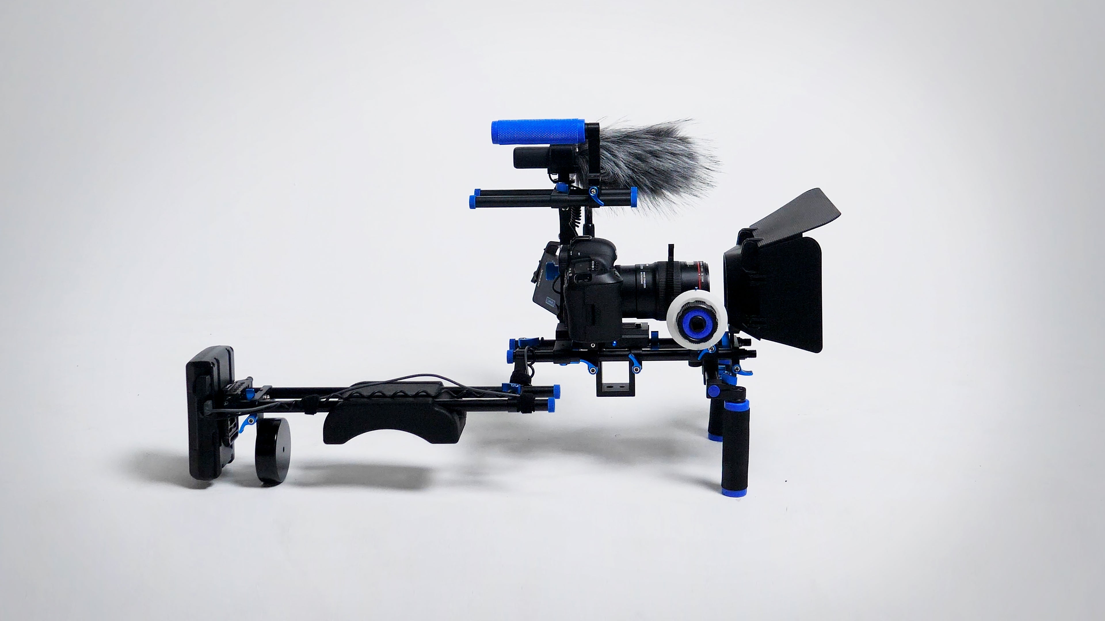 Neewer SR101 : Kit d'Épaule Professionnel pour Tournage - Polyvalence Ergonomique, Précision de Prise de Vue et Installation Facile pour Appareils Photo et Caméscopes