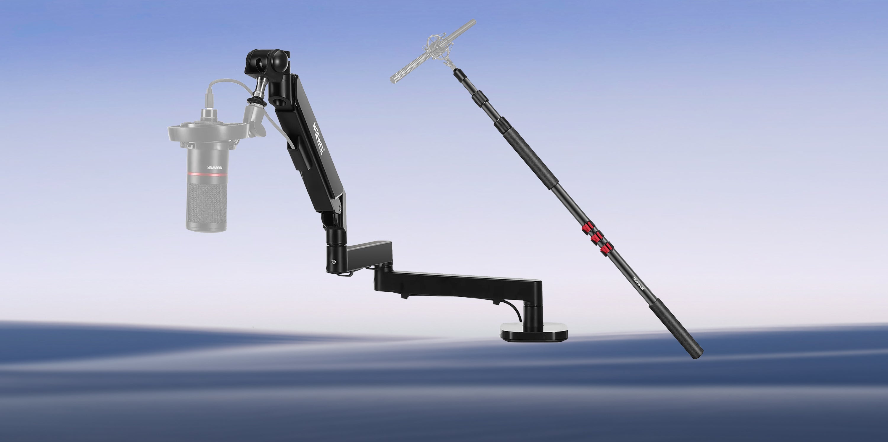 Supports de microphone