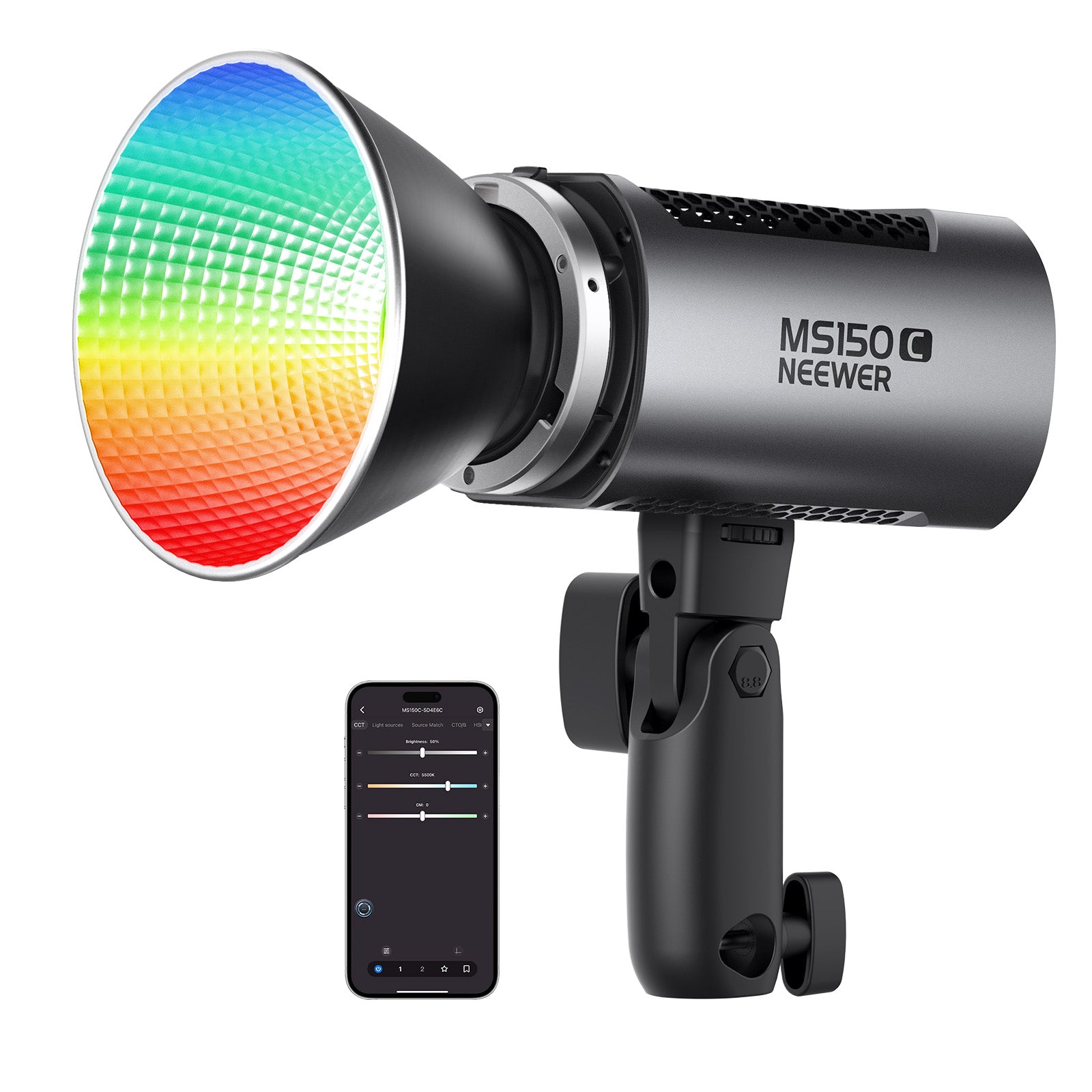 NEEWER MS150C Éclairage LED RGB 150W pour la Vidéo – NEEWER.FR