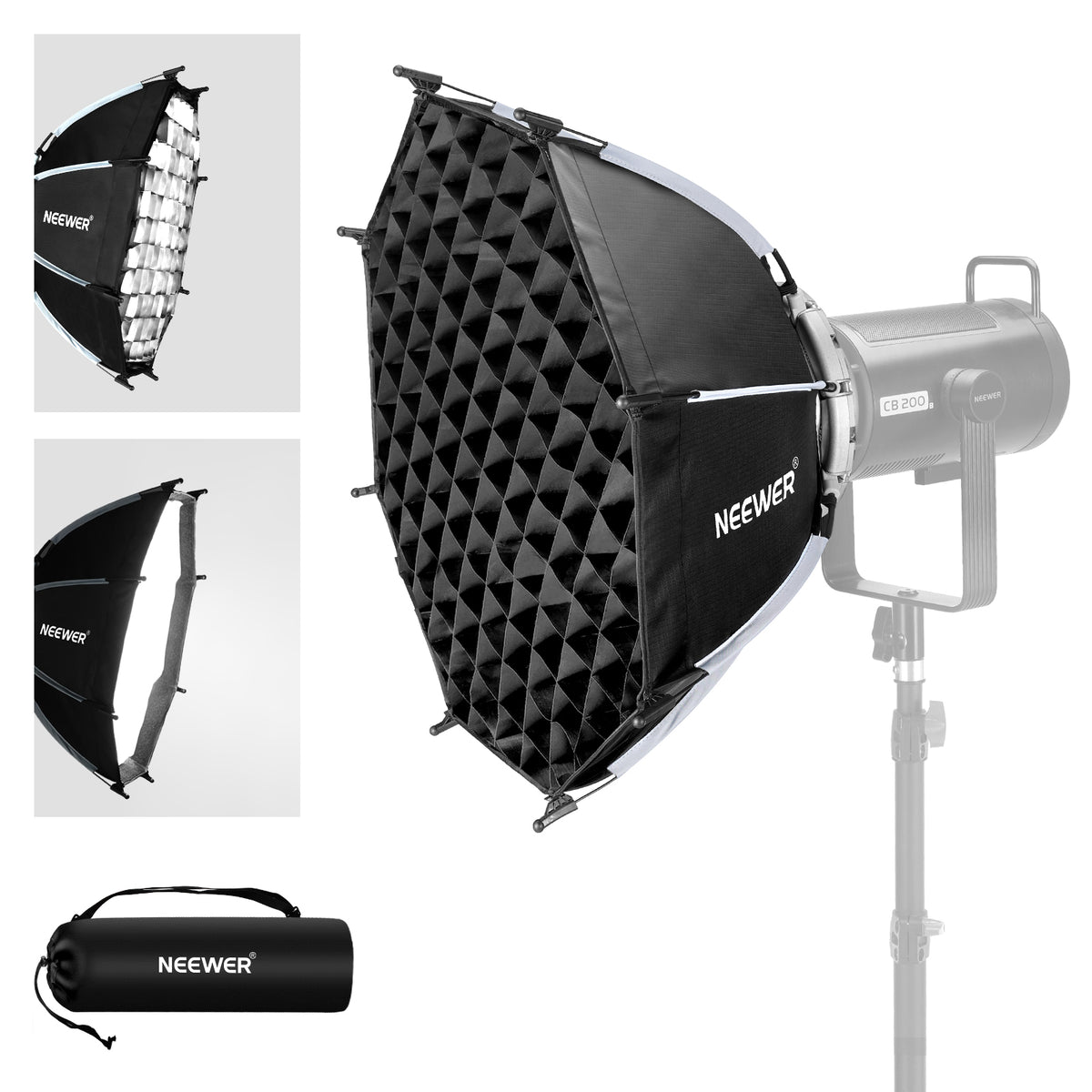 NEEWER NS22P 22"/55cm Octagonal Softbox - NEEWER