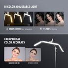 This tattoo lamp faithfully restores the authentic colors of your makeup or tattoo