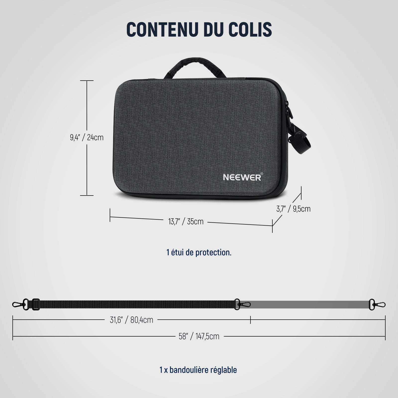 Mini 3 Pro Carrying Case, sac de voyage portable pour Dji Mini 3