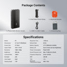 This package includes a phone selfie monitor screen, a dual-sided phone clamp, and more.