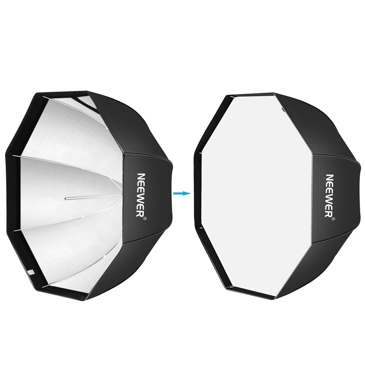 Neewer 32" /80cm Octagon Speedlight Umbrella Softbox with Carrying Bag for Photography - neewer.com