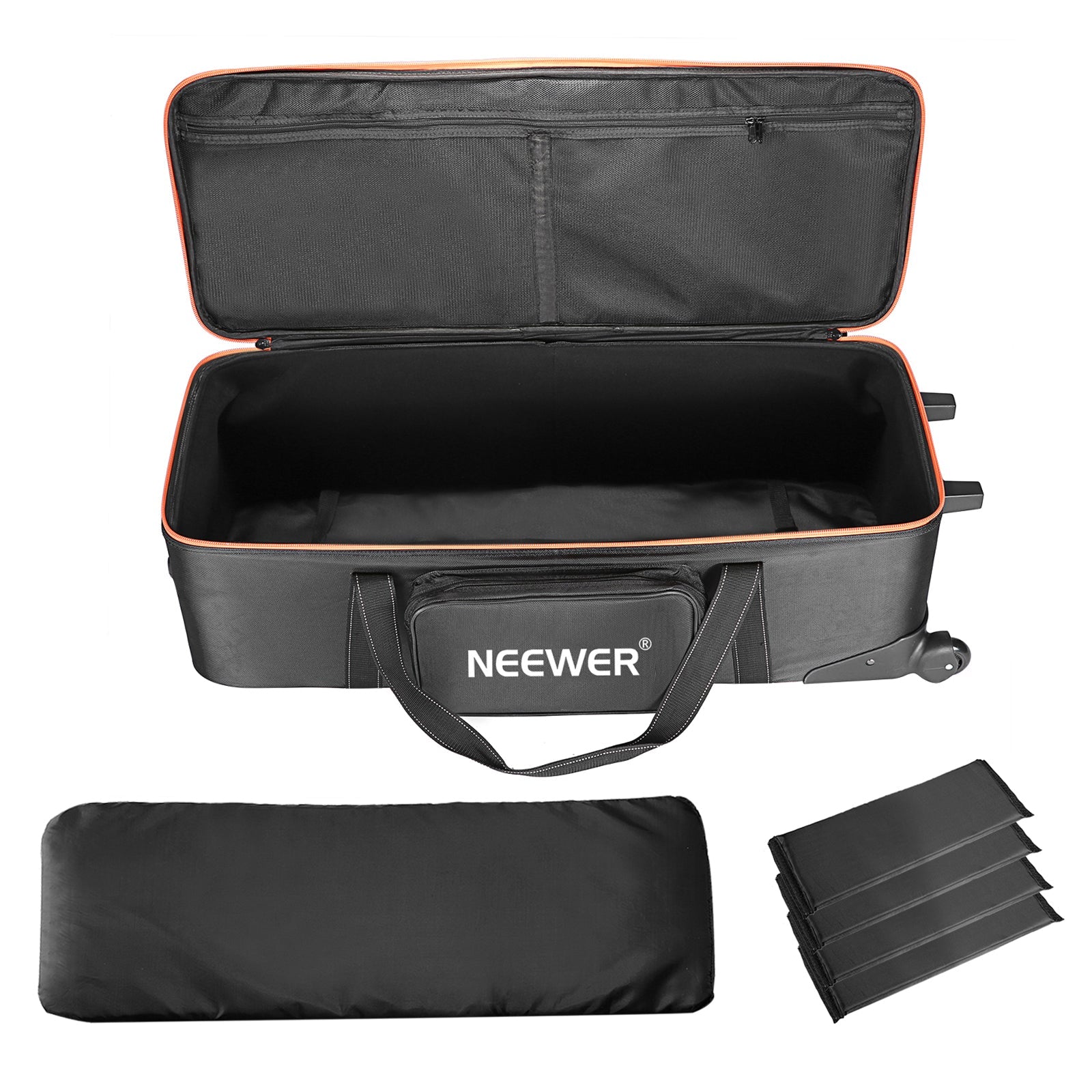 Neewer 38"x15"x11"/96x39x29cm Carry Bag with Wheel for Light Stand,etc - neewer.com