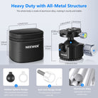 Neewer Low Profile DSLR Camera Tripod Ball Head