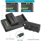 Neewer NP-F550 Battery Charger Set for Sony - neewer.com