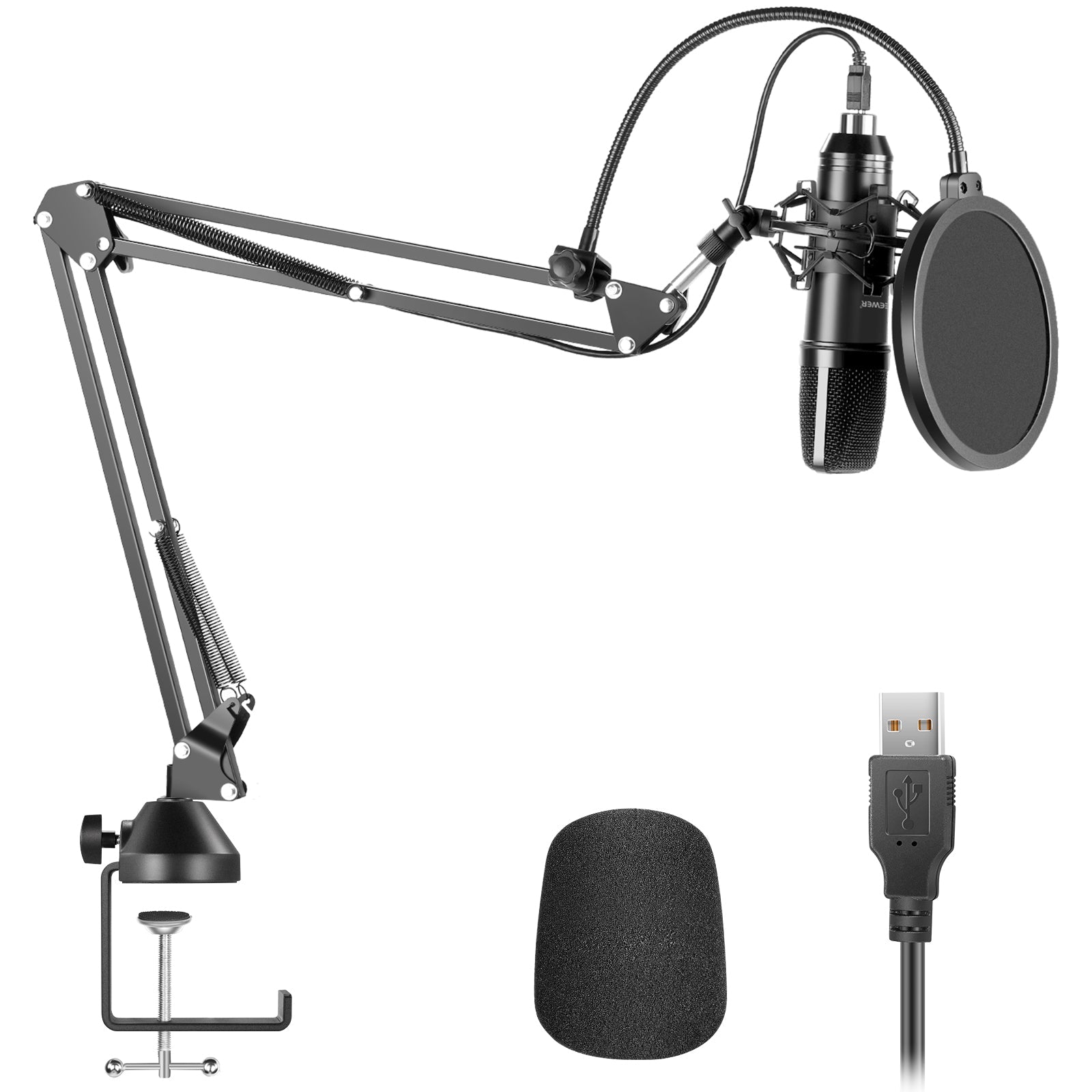 Trépied Universel Micro Filtre Anti Bruit  Microphone stand, Microphone  filter, Microphone