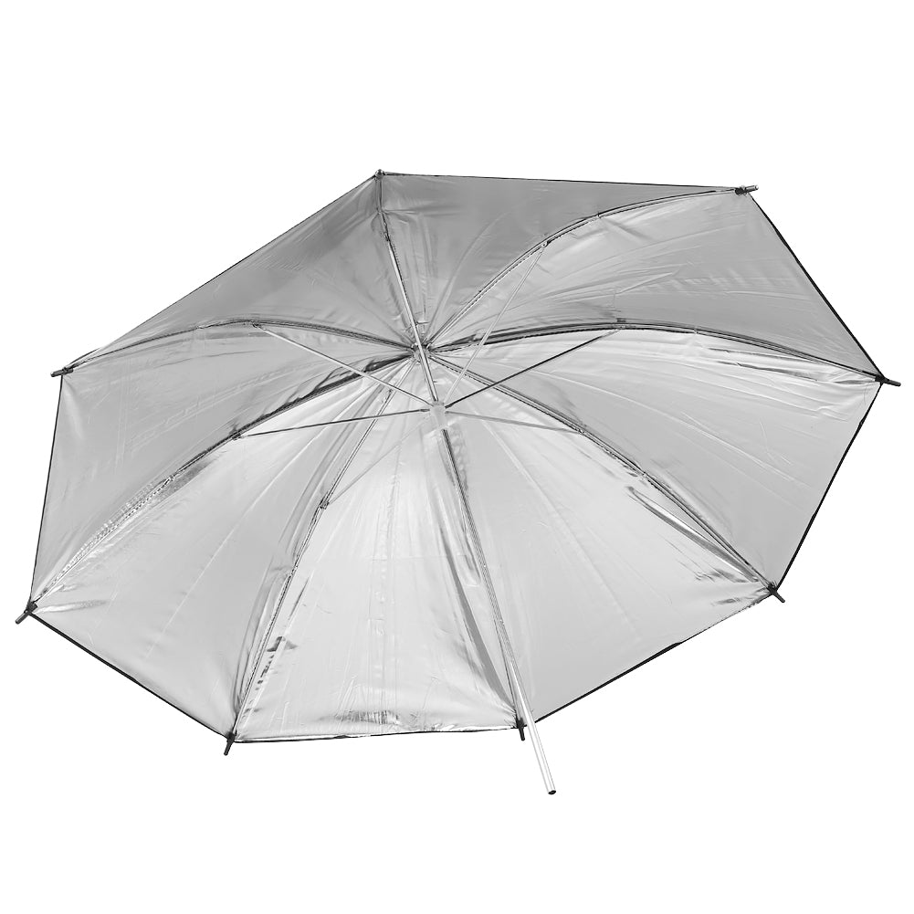 Neewer 2 packs 33"/84cm Professional Photography Studio Reflective Lighting Black/Silver Umbrella