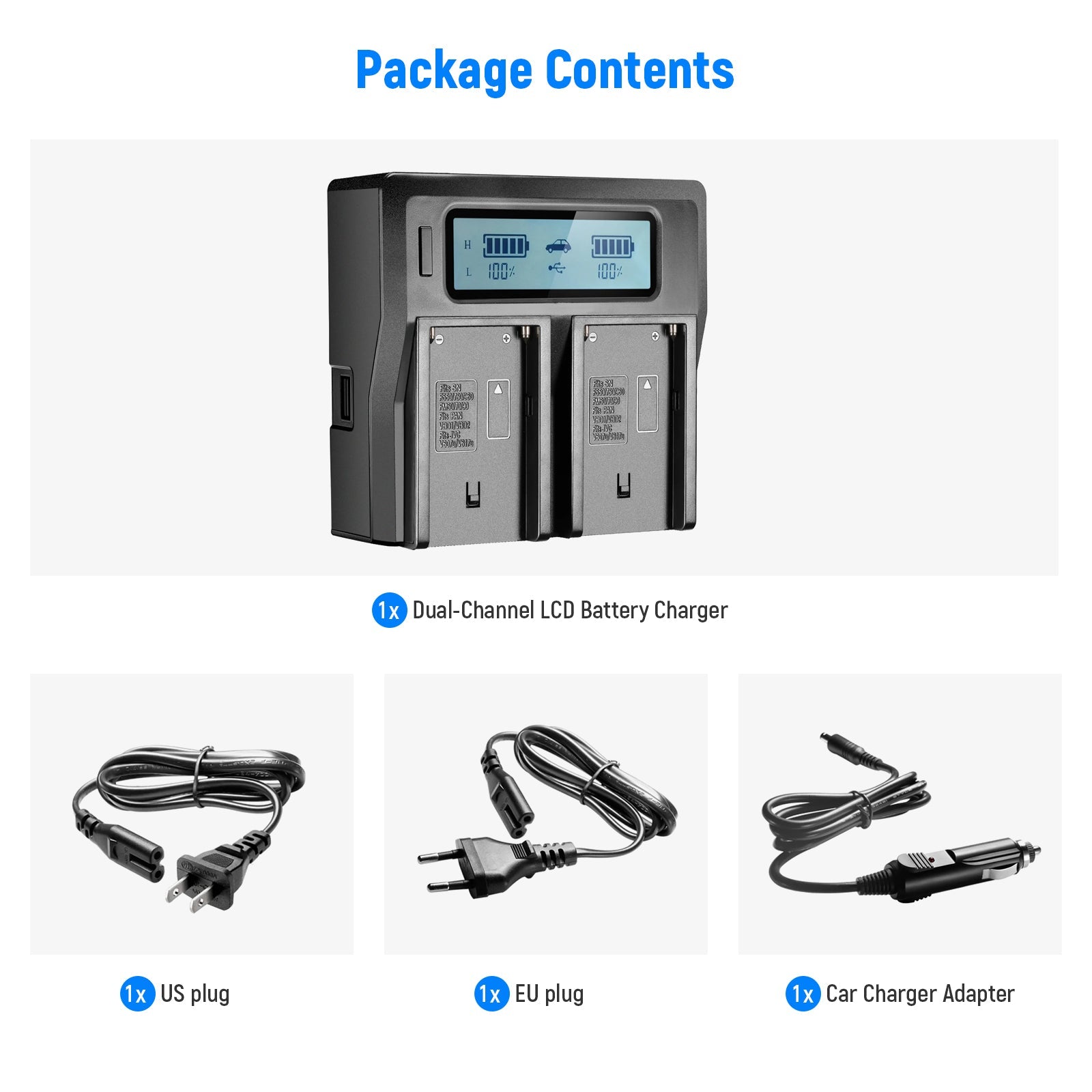 Chargeur USB 5V avec prise EU/US adaptateur secteur pour Sony